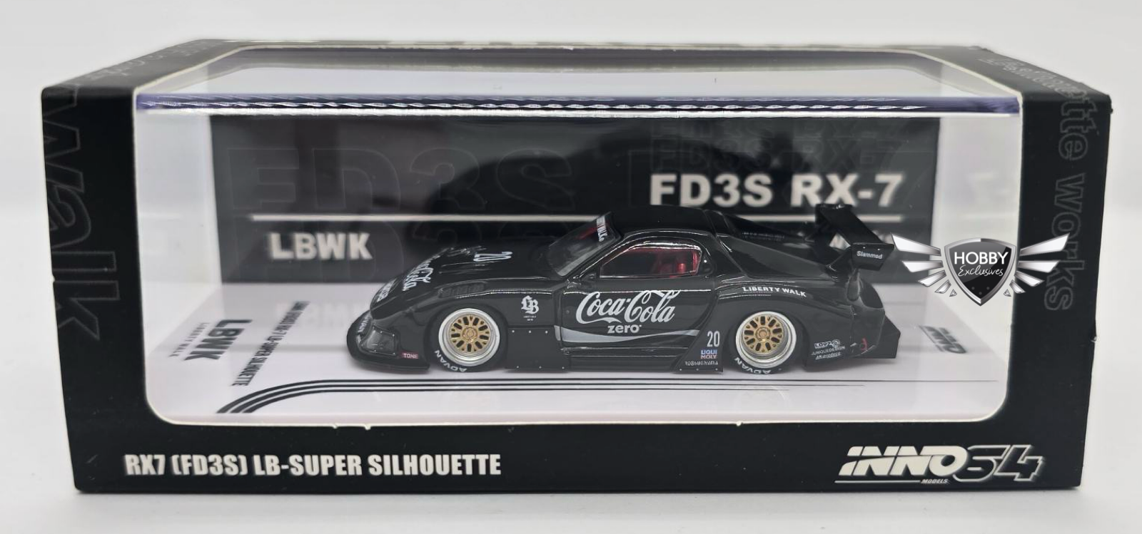 RX7 [FD3S] LB-Super Silhouette “Coca Cola Zero” INNO64 | Pala ...